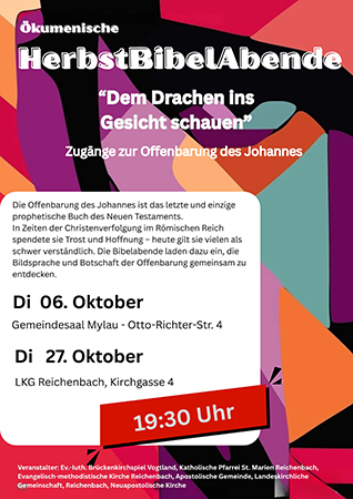 Plakat Herbstbibelabend
